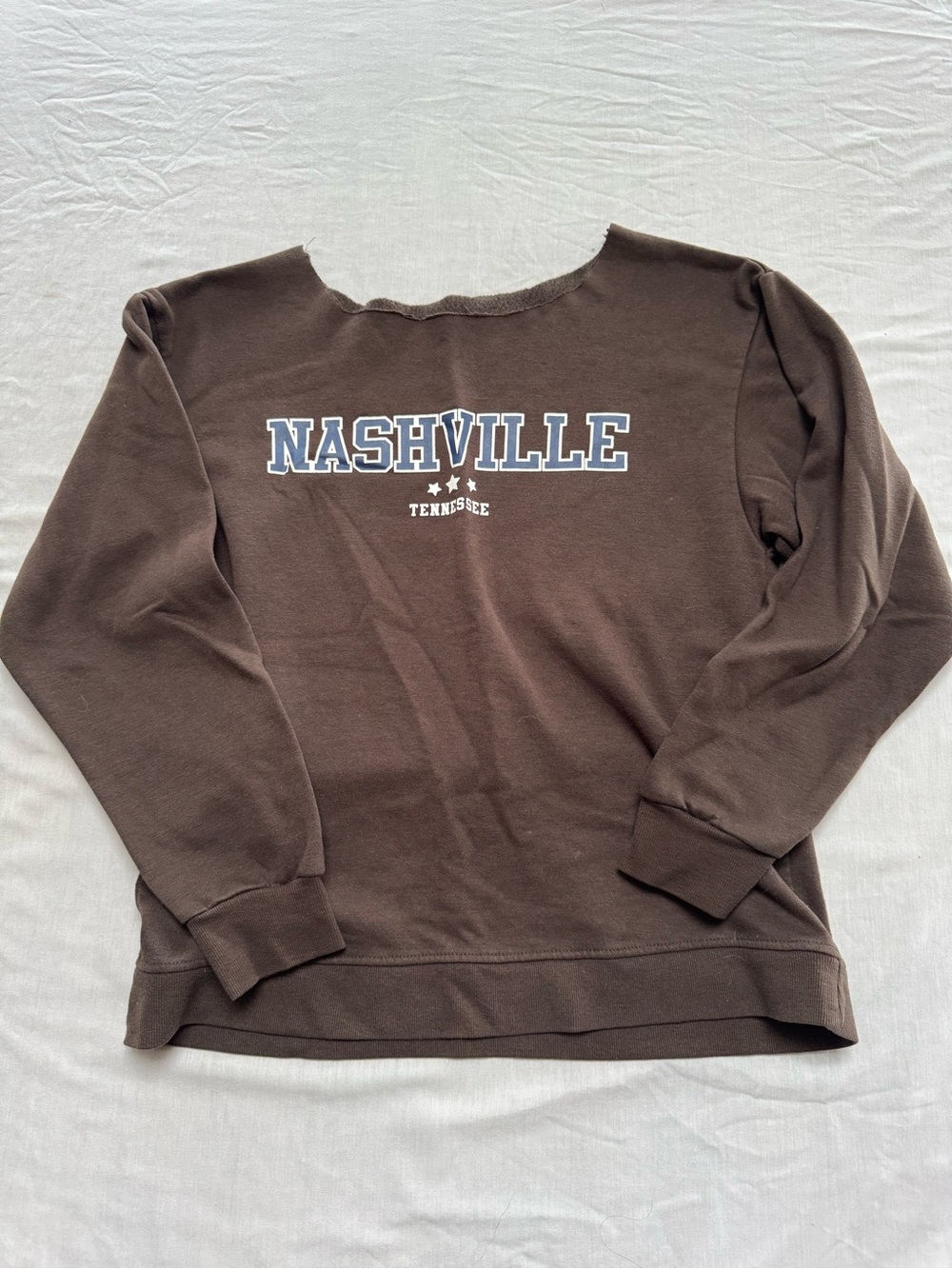 Nashville Tennessee Brown Women's Sweatshirt